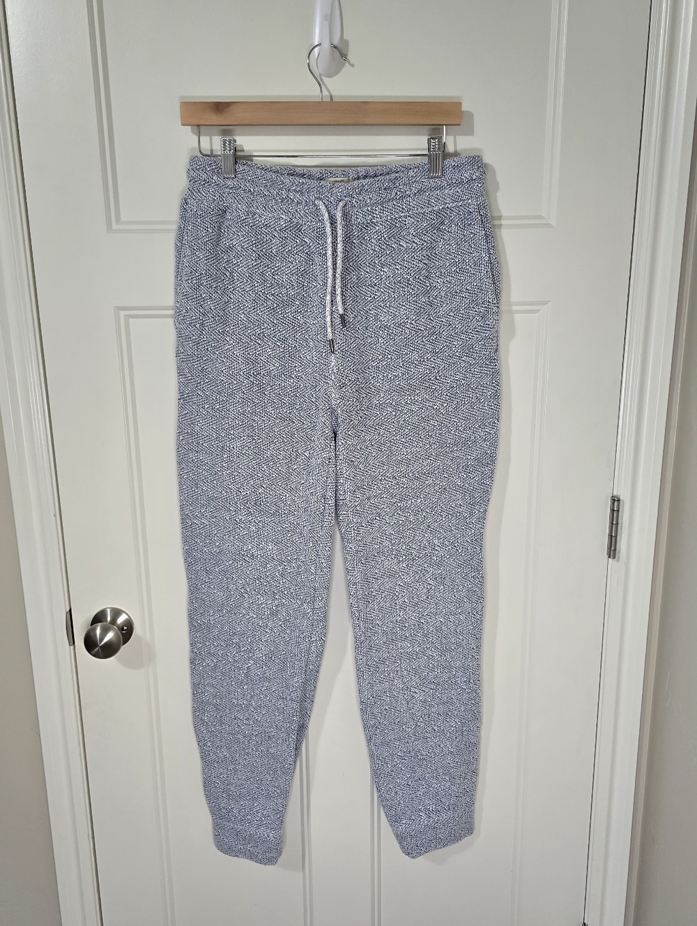 FAHERTY Men's Whitewater Sweatpant Light Blue Medium Athleisure Casual - Picture 2 of 10